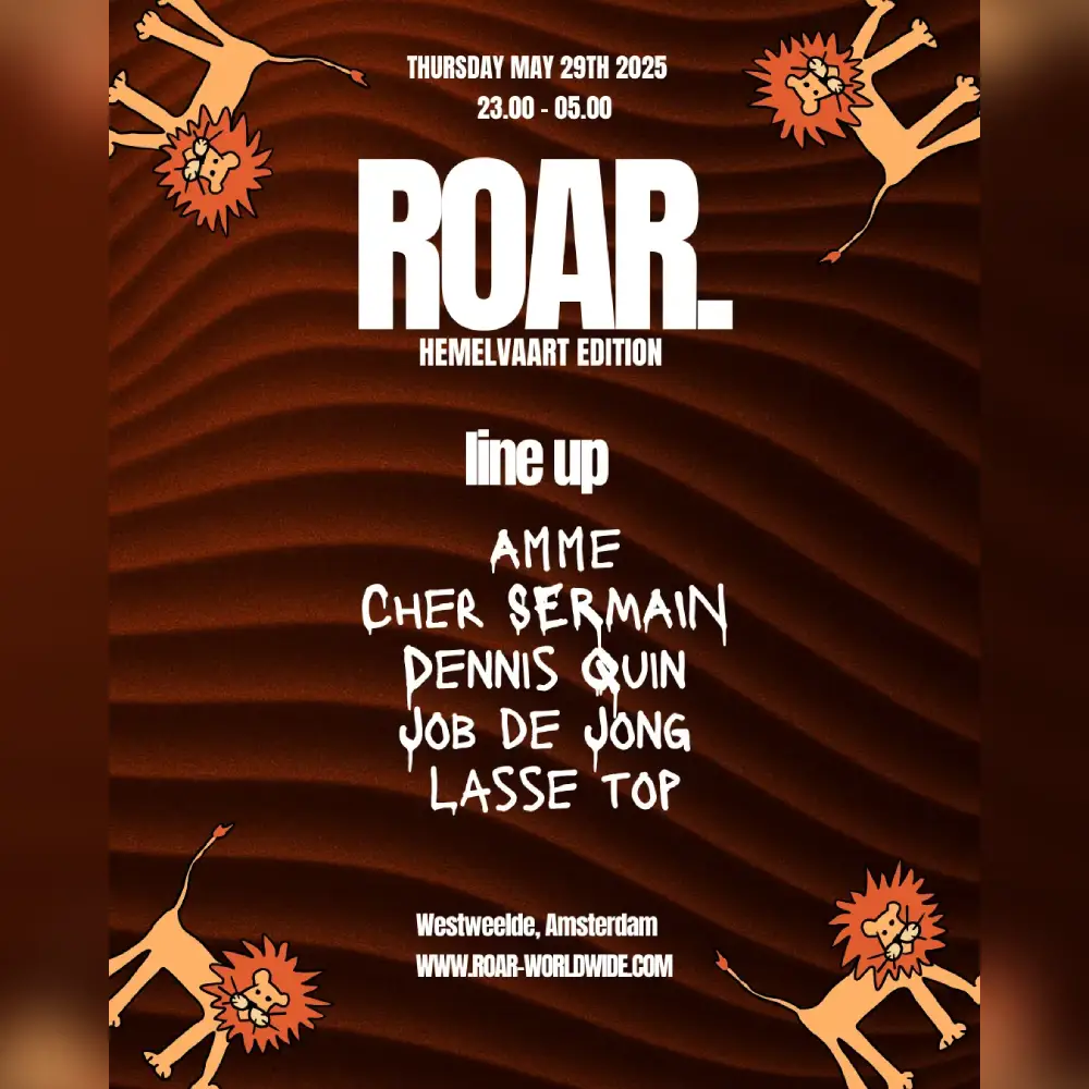 ROAR: presents Dennis Quin b2b Job de Jong